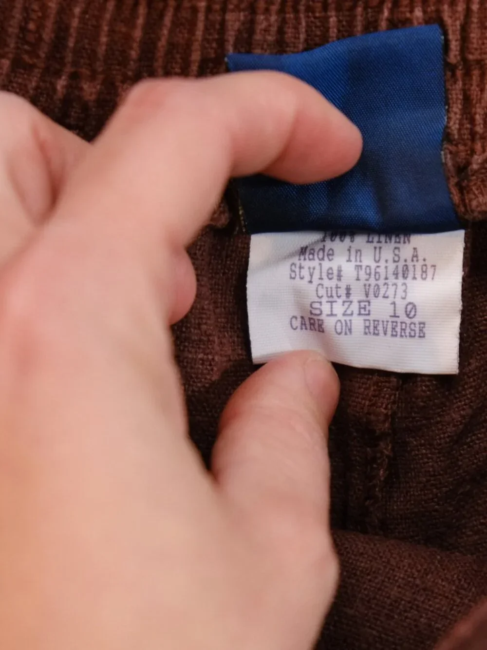 Vintage I.V.Y. Collectables Linen Set | 100% Linen | Matching Pants & Button-Up